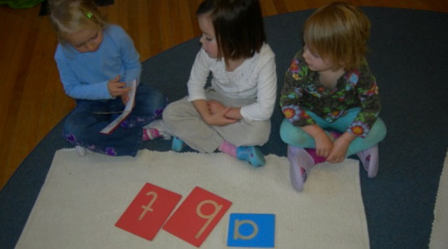 Children sharing