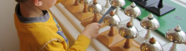 Five areas of Montessori - Sensorial Area